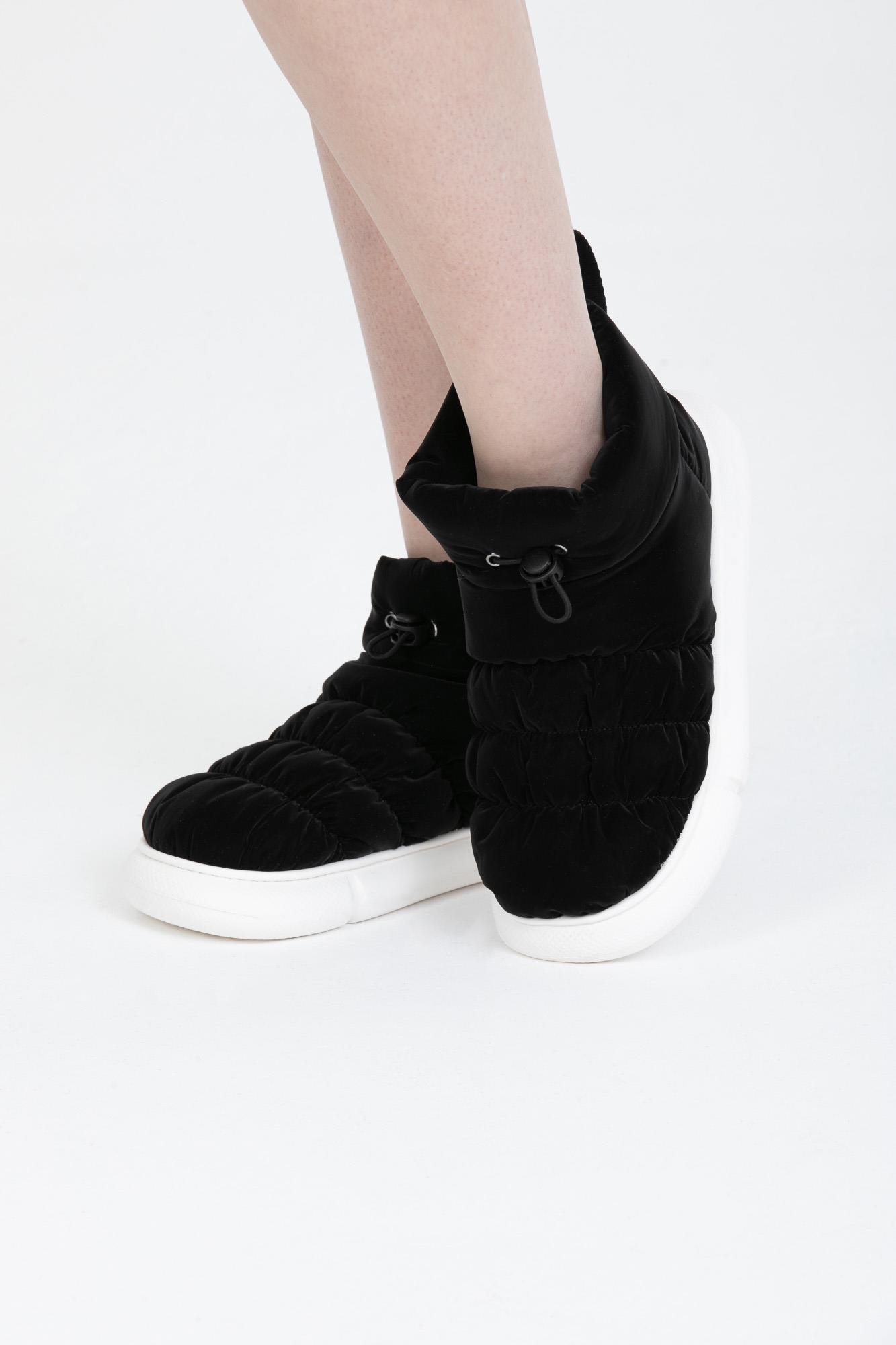 Letoon Ofis Comfort Kadın Siyah Ev İş Botu