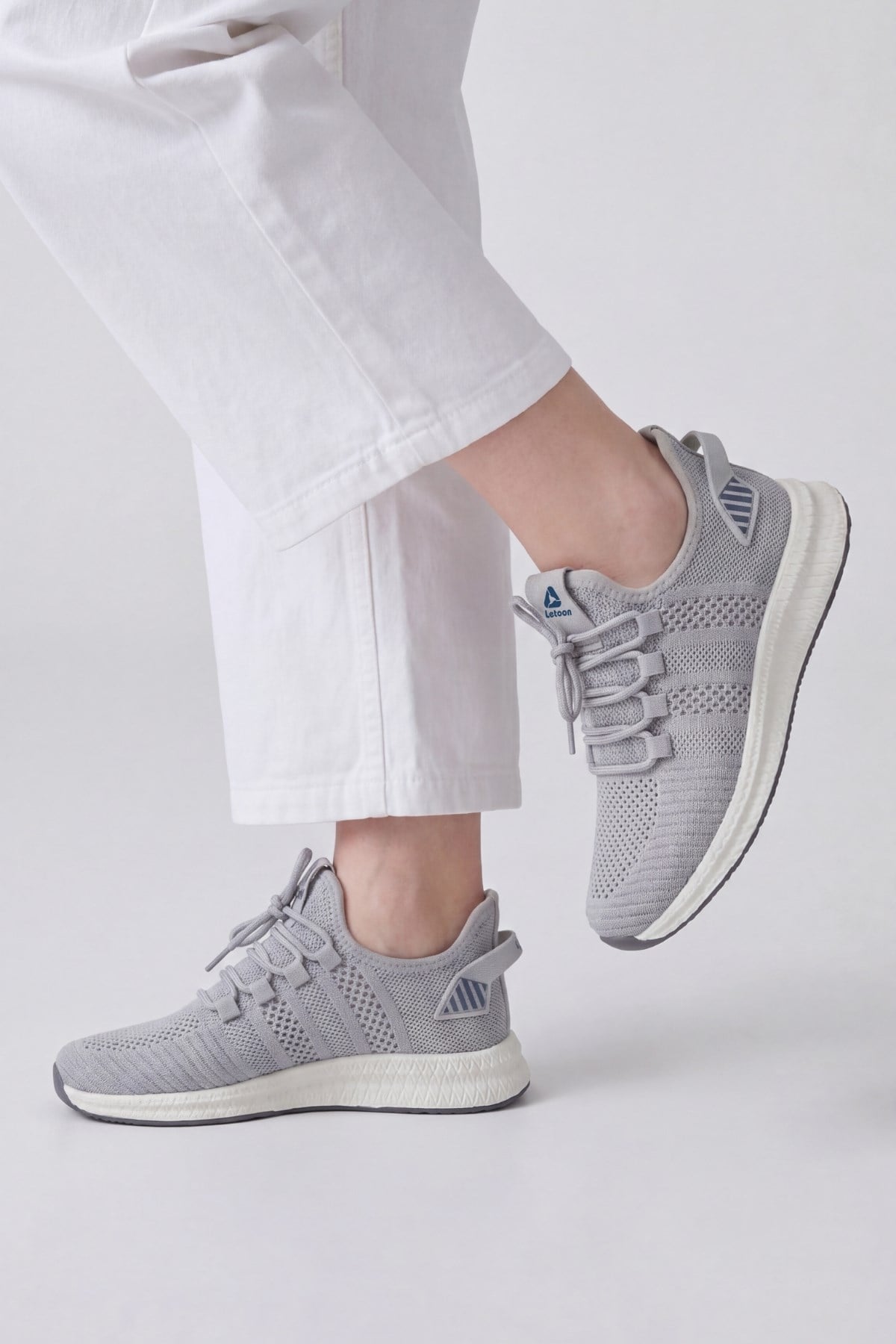 Letoon 2103 Unisex Gri İndigo Spor Ayakkabı