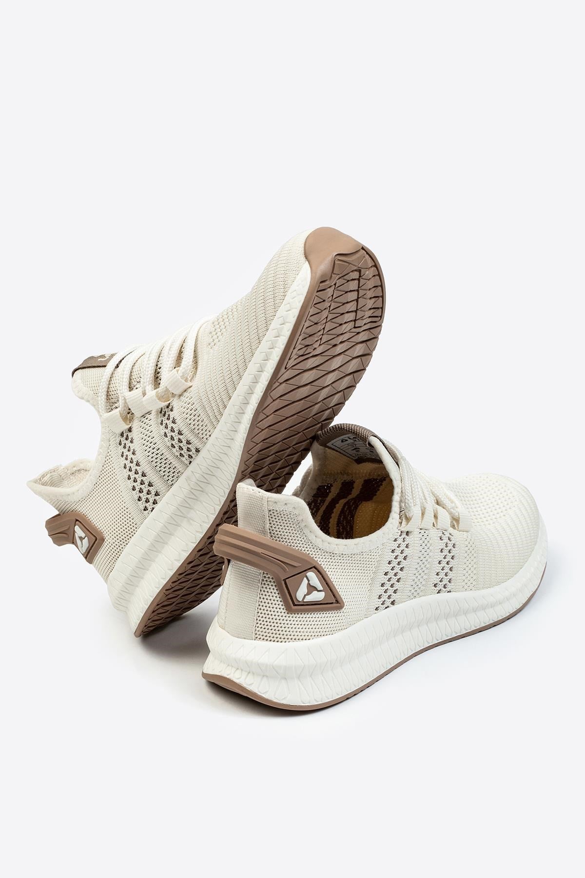 Letoon 2103 Unisex Krem Spor Ayakkabı