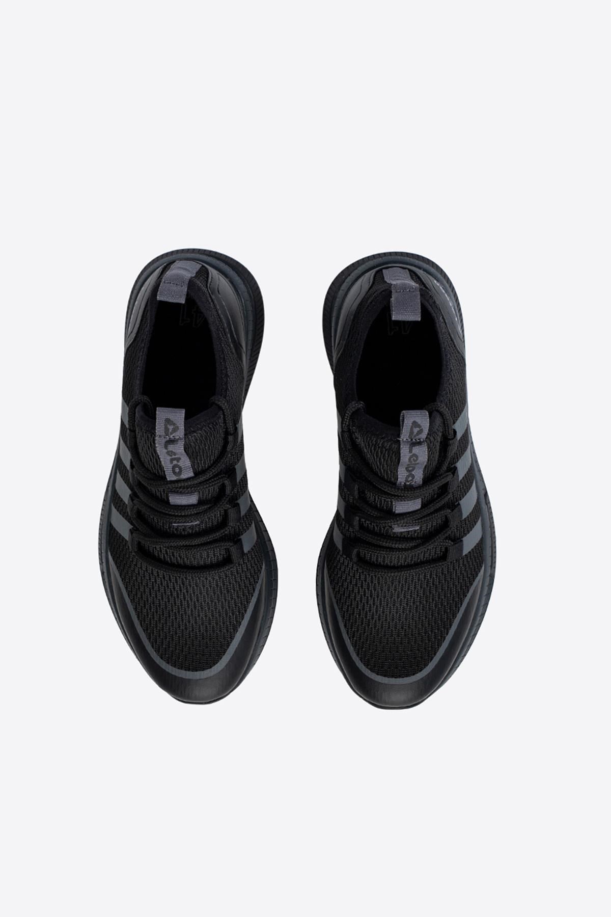Letoon 2104 Unisex Siyah Füme Spor Ayakkabı