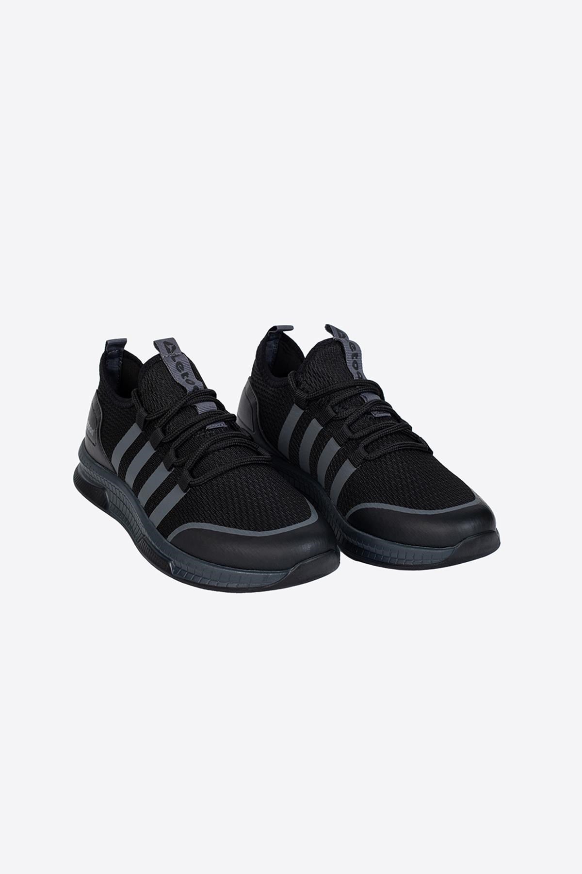 Letoon 2104 Unisex Siyah Füme Spor Ayakkabı