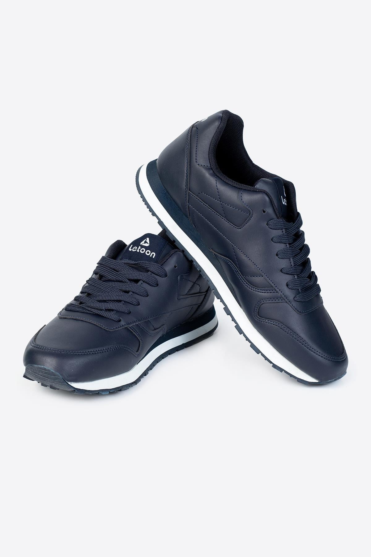 Letoon LTN-MARATON Unisex Lacivert Spor Ayakkabı