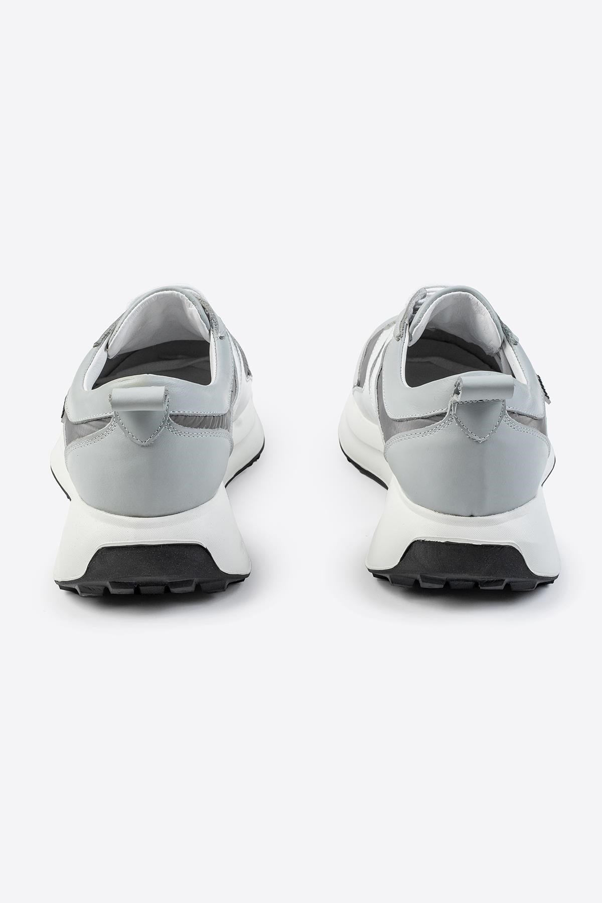 Letoon LTN-S01 Deri Gri Erkek Sneaker 