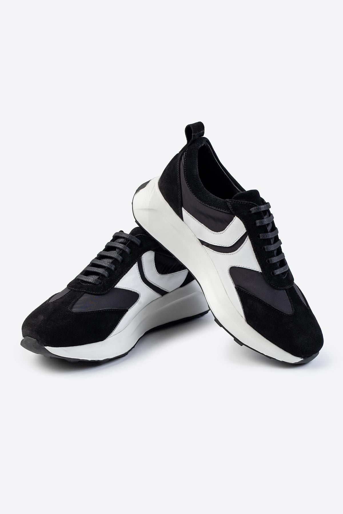 Letoon LTN-S01 Deri Siyah Erkek Sneaker