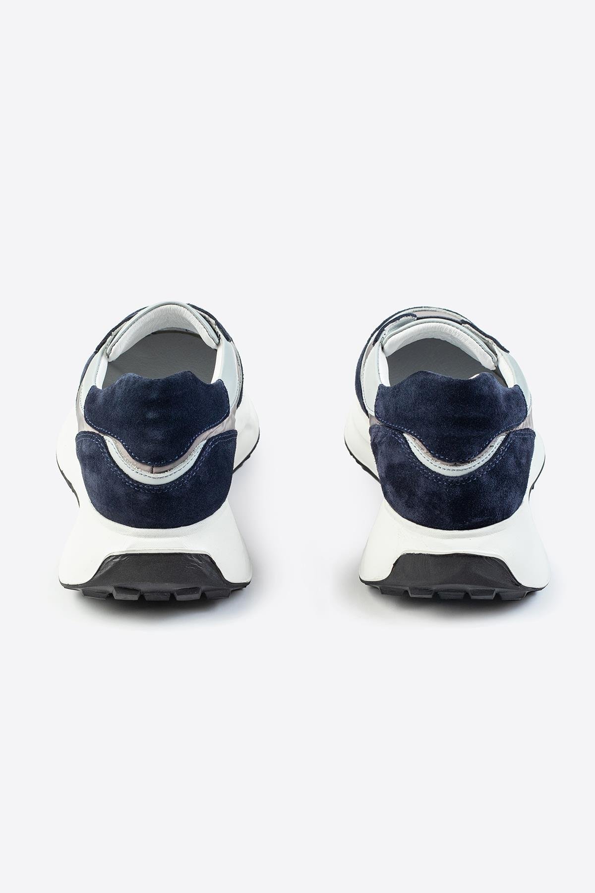 Letoon LTN-S03 Deri Lacivert Erkek Sneaker