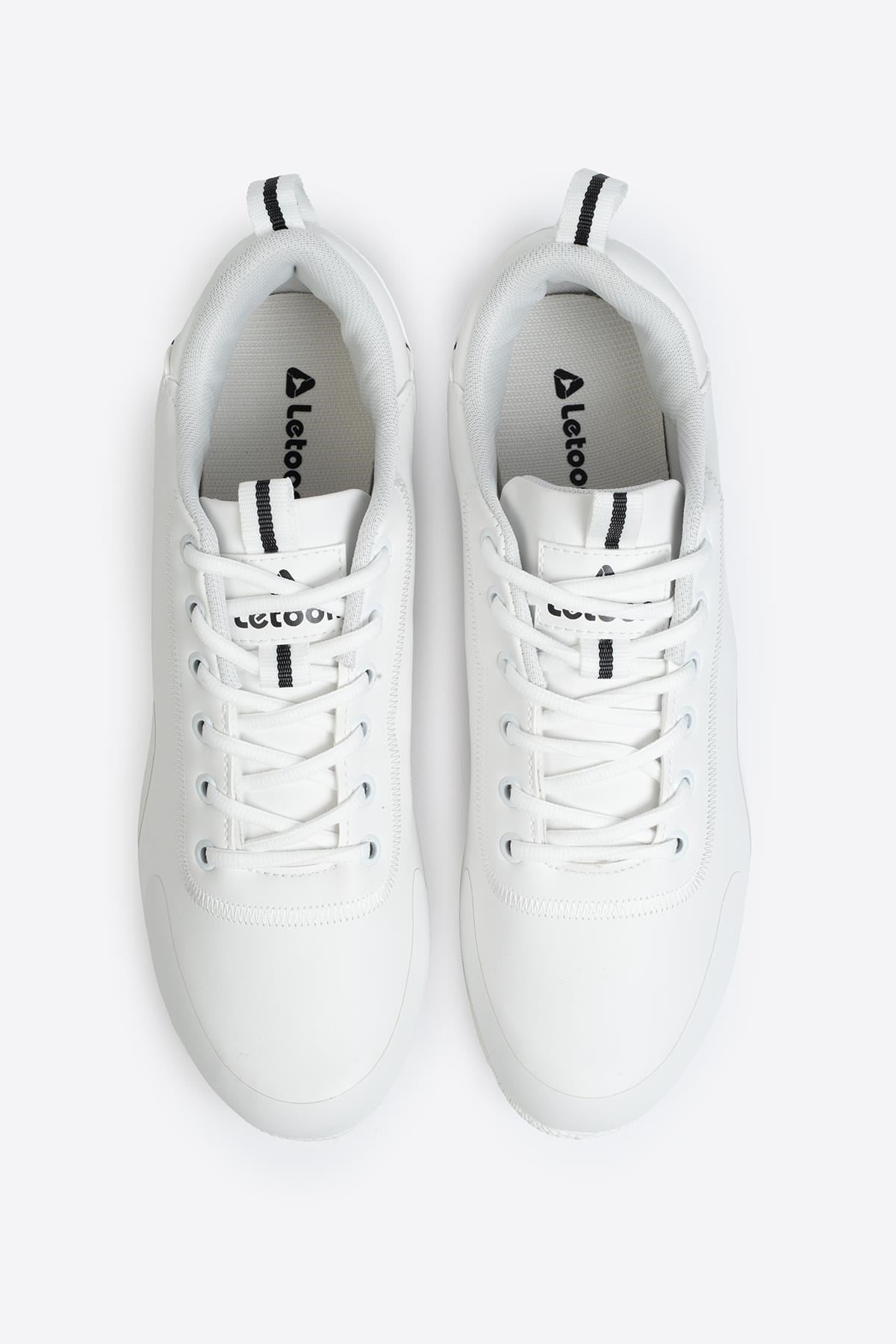 Letoon LTN4006 SoftFlex Hafif Taban Erkek Beyaz Sneaker 