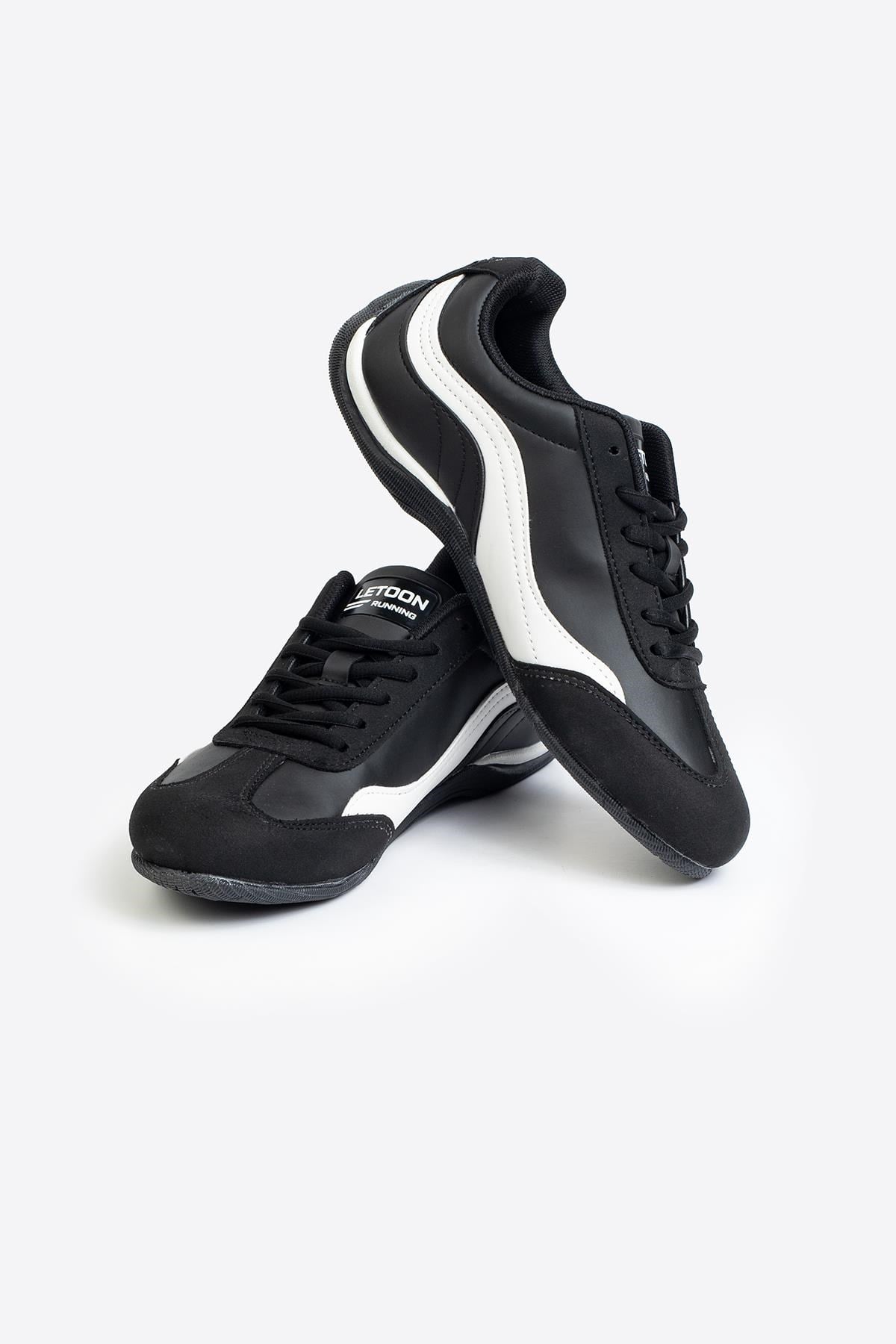 Letoon LTN4201 Kadın Lifestyle Siyah Beyaz Sneaker