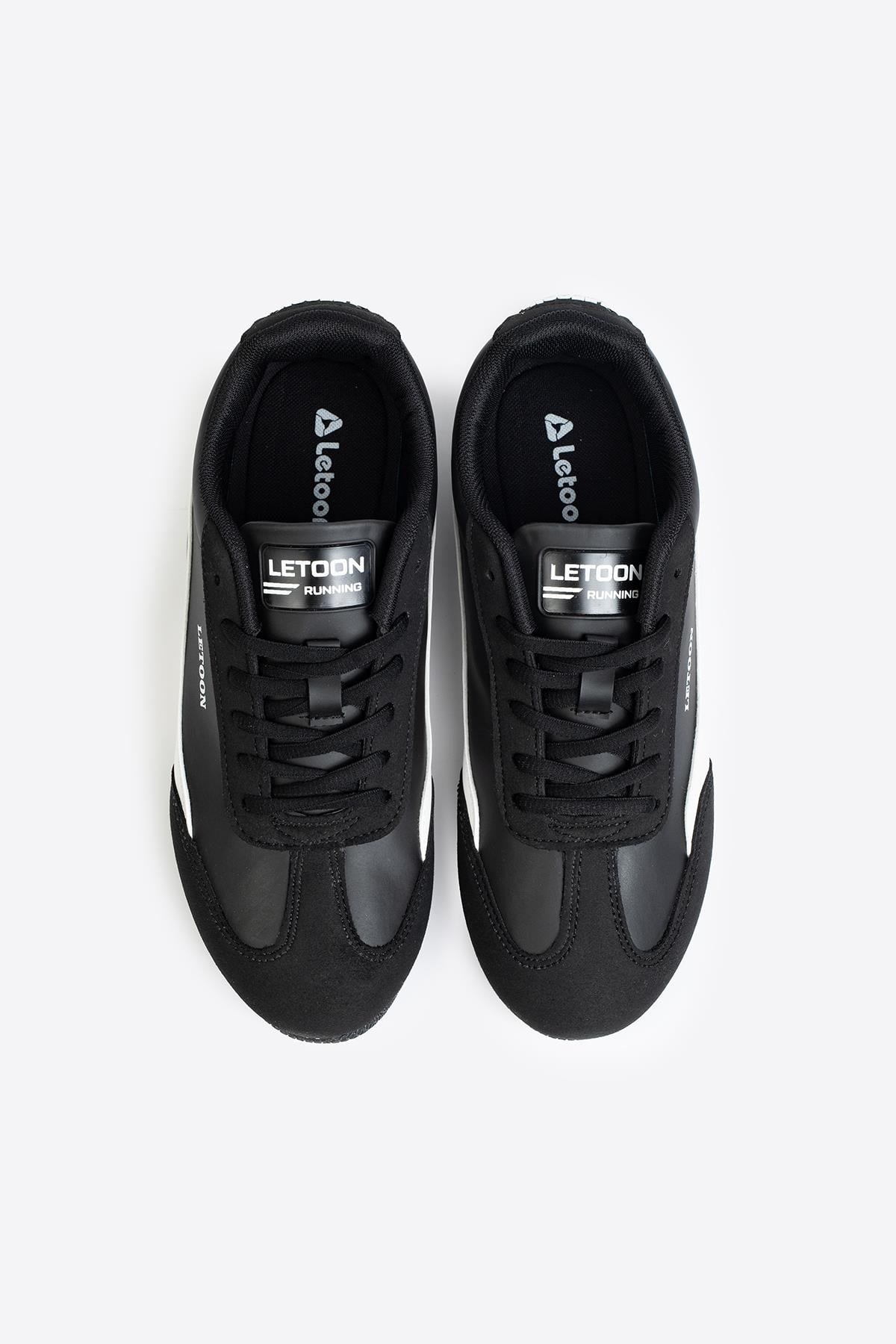 Letoon LTN4201 Kadın Lifestyle Siyah Beyaz Sneaker