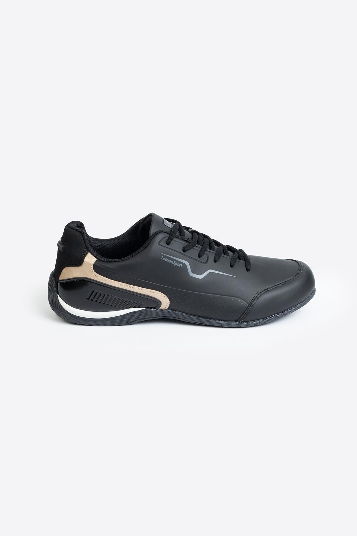 Letoon MotionTrack Erkek Siyah Sneaker