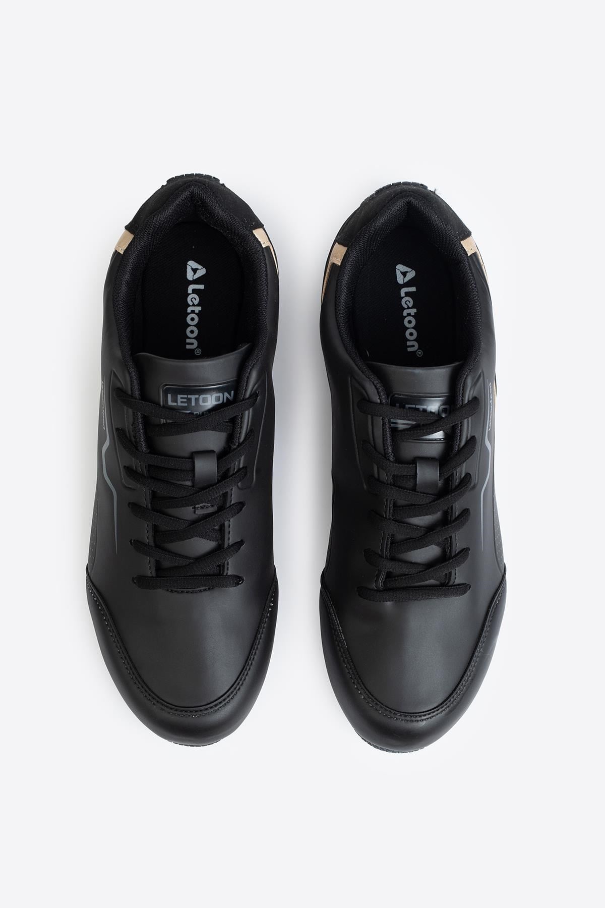 Letoon MotionTrack Erkek Siyah Sneaker