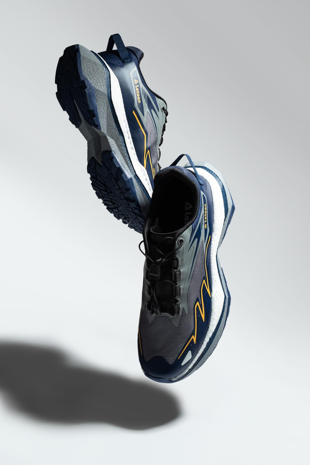 Letoon Move-8 Hafif Tabanlı, Nefes Alabilen, Konforlu Lacivert Günlük Sneaker 