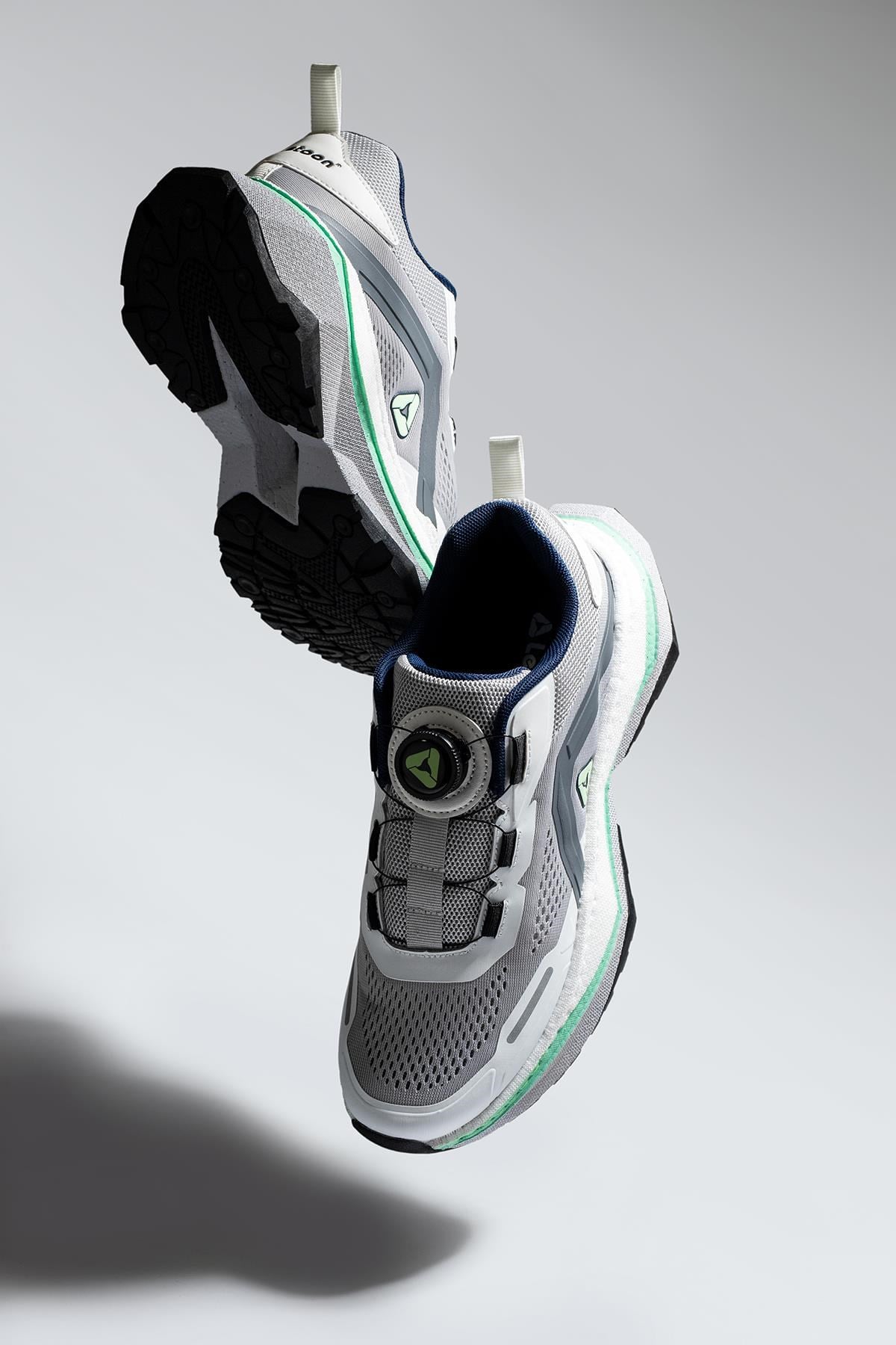 Letoon MOVE-9 File Saya, Konforlu Taban, Beyaz Gri Günlük ve Aktif Kullanım İçin Sneaker 