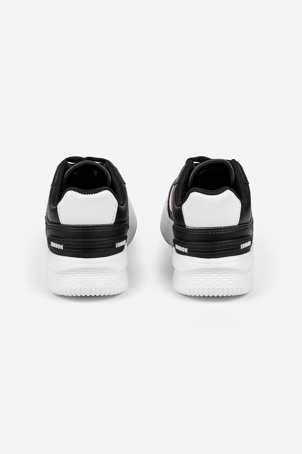 Letoon Street Style Günlük Siyah Sneaker 