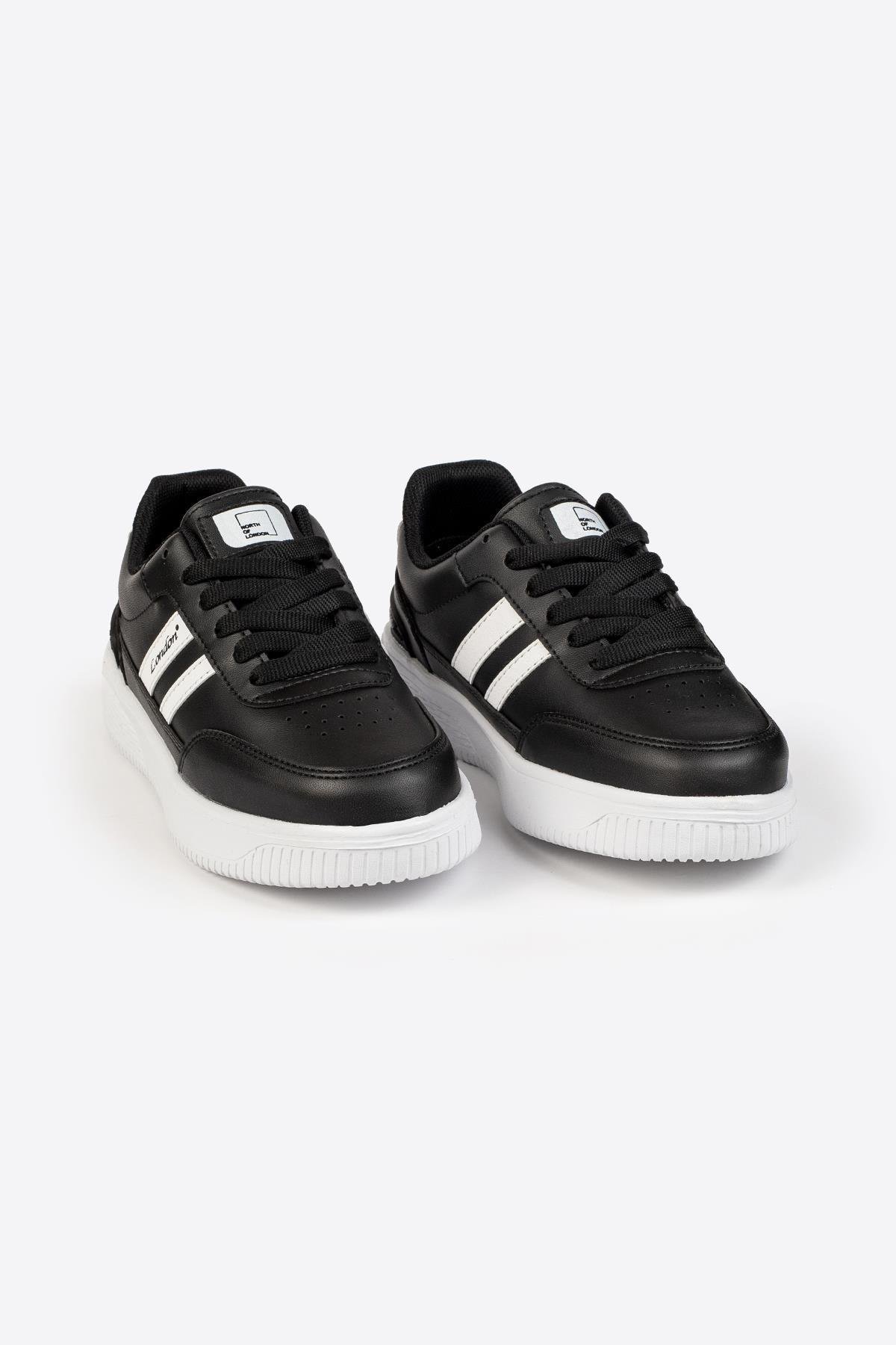 Letoon Street Style Günlük Siyah Sneaker 