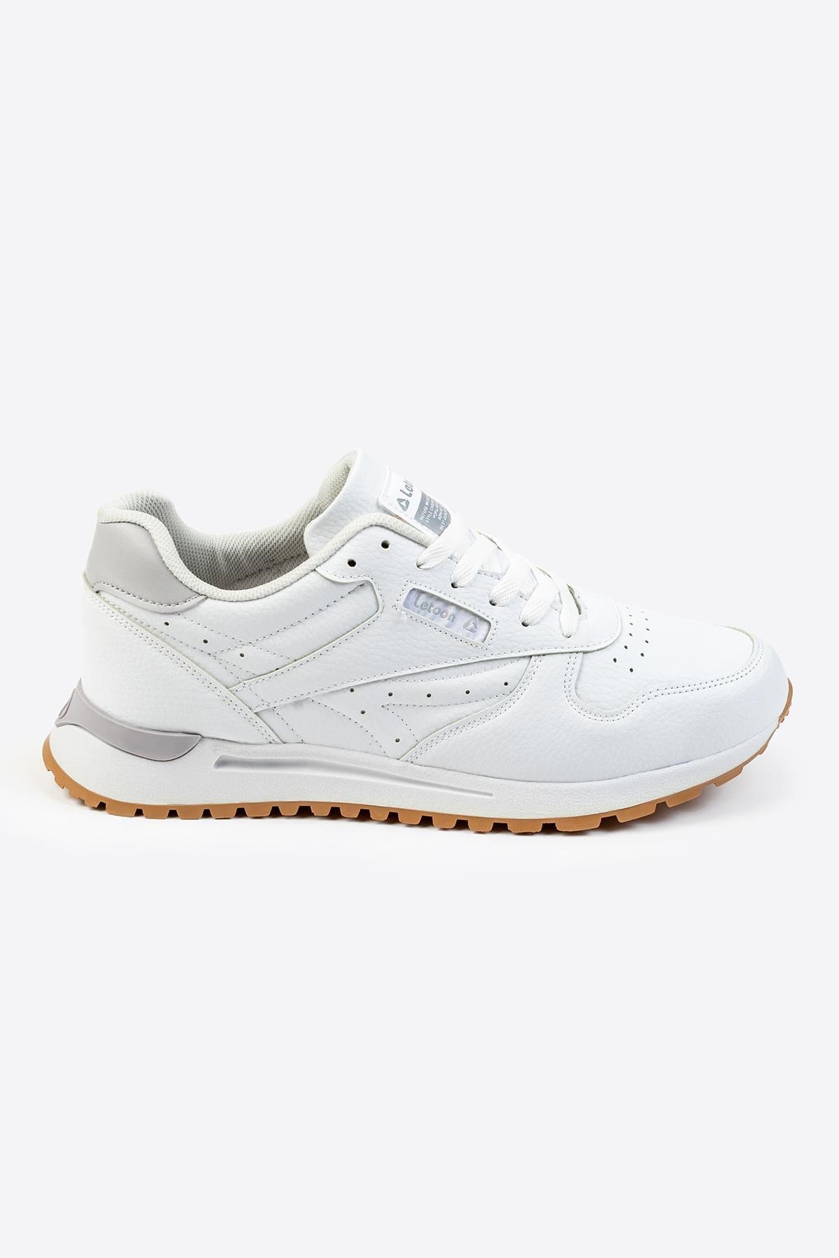 Letoon Tornado Erkek Premium Beyaz Sneaker 