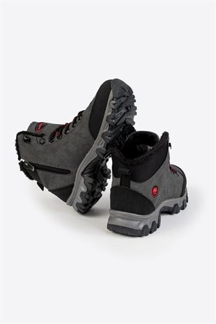 Letoon NKT07-1 Kadın Outdoor Füme Kışlık Bot 