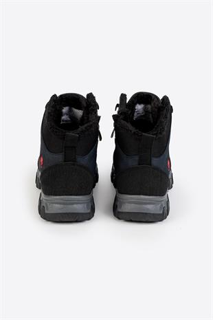 Letoon NKT07-1 Kadın Outdoor Lacivert Kışlık Bot 