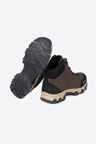Letoon NKT07 Erkek Kahverengi Trekking Bot