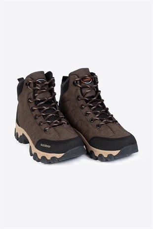 Letoon NKT07 Erkek Kahverengi Trekking Bot