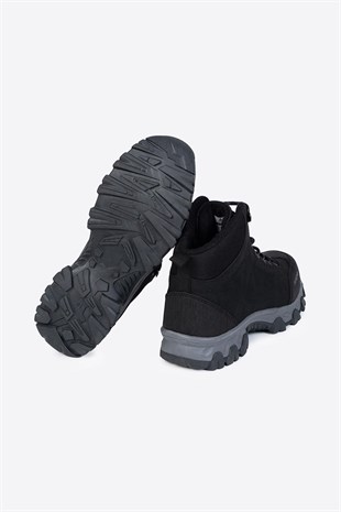 Letoon NKT07 Erkek Siyah Trekking Bot