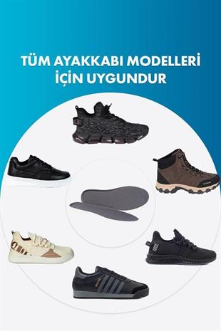 Letoon Keçe Unisex Füme Renk Kışlık Tabanlık
