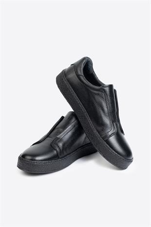 Erkek Deri Ayakkabı SİYAH