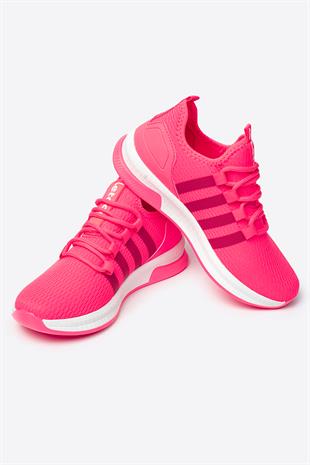 Letoon 2104 Fuşya Renk Kadın Günlük Spor Ayakkabı