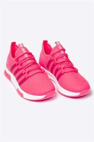 Letoon 2104 Fuşya Renk Kadın Günlük Spor Ayakkabı