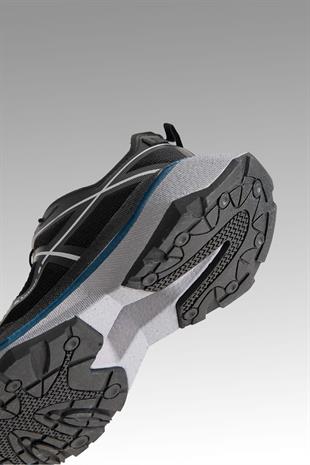 Hafif, Ortopedik Tabanlı, TPU Saya, Nefes Alabilir Siyah Günlük Ayakkabı 