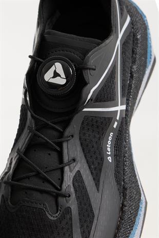 Hafif, Ortopedik Tabanlı, TPU Saya, Nefes Alabilir Siyah Günlük Ayakkabı 