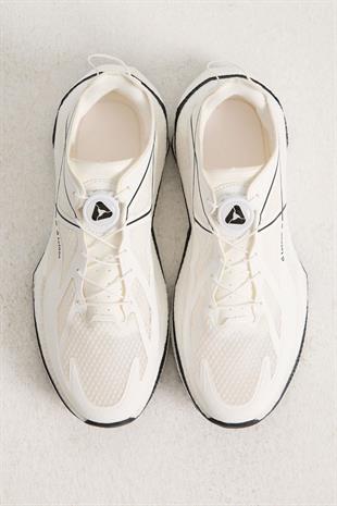 Hafif, Ortopedik Tabanlı, TPU Saya, Nefes Alabilir Siyah Beyaz  Günlük Ayakkabı