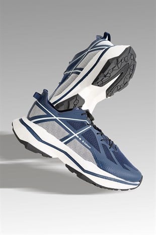 Hafif, Ortopedik Tabanlı, TPU Saya, Nefes Alabilir Lacivert  Günlük Ayakkabı 