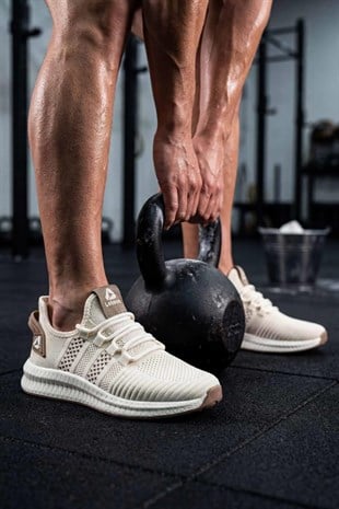 Letoon 2103 Unisex Krem Spor AyakkabıLetoon 2103 Unisex Krem Spor Ayakkabı