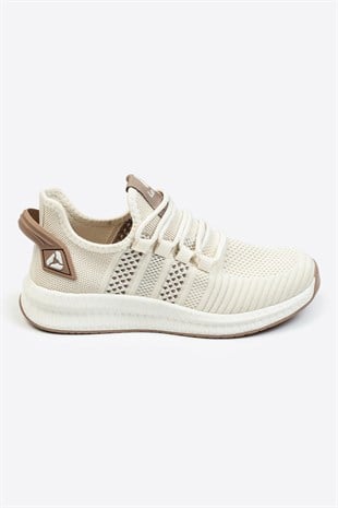 Letoon 2103 Unisex Krem Spor AyakkabıLetoon 2103 Unisex Krem Spor Ayakkabı