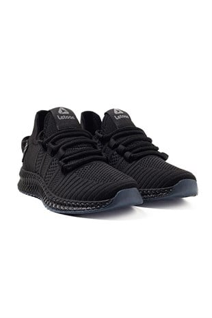 Letoon 2103 Unisex Siyah Füme Spor Ayakkabı
