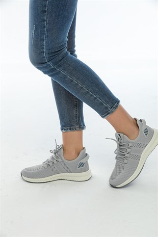 Letoon 2103 Unisex Gri İndigo Spor Ayakkabı