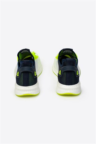 Letoon 2103 Unisex Beyaz Lacivert Spor Ayakkabı