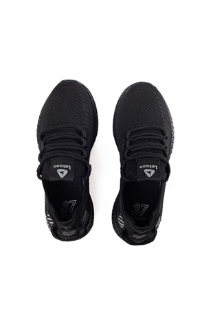 Letoon 2103 Unisex Siyah Füme Spor Ayakkabı