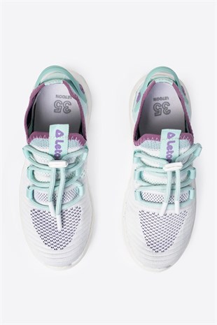 Letoon 2103JUNIOR Unısex Beyaz Renk Çocuk Sneaker 