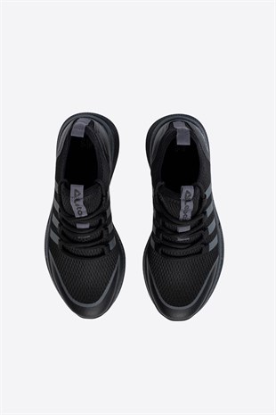 Letoon 2104 Unisex Siyah Füme Spor Ayakkabı