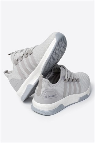Letoon 2104 Unisex Gri Spor Ayakkabı