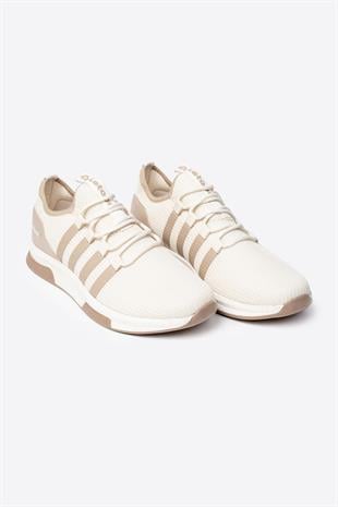 Letoon 2104 Unısex Bej Spor Ayakkabı 