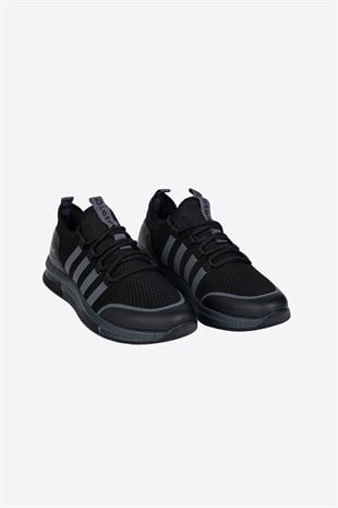 Letoon 2104 Unisex Siyah Füme Spor Ayakkabı