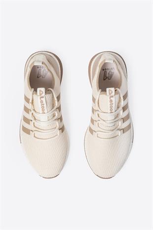 Letoon 2104 Unısex Bej Spor Ayakkabı 