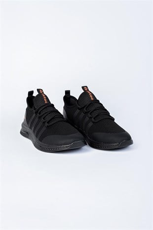 Letoon 2104 Unisex Siyah Spor Ayakkabı