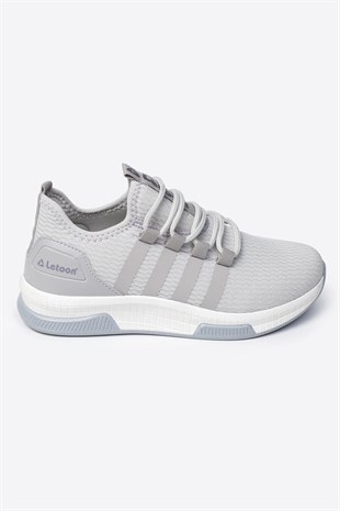 Letoon 2104 Unisex Gri Spor Ayakkabı