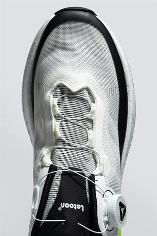 Letoon AirFlex Move-12 Erkek Beyaz Siyah Spor Ayakkabı 