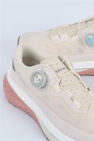Letoon AirFlex Move-12 unısex Spor Ayakkabı BEJ