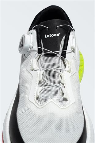 Letoon AirFlex Move-12 Erkek Beyaz Siyah Spor Ayakkabı 