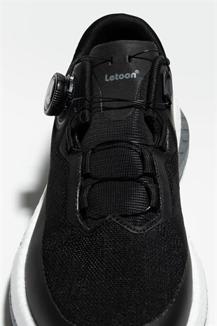 Letoon AirFlex Renk Move-12 Erkek Siyah Beyaz Spor Ayakkabı